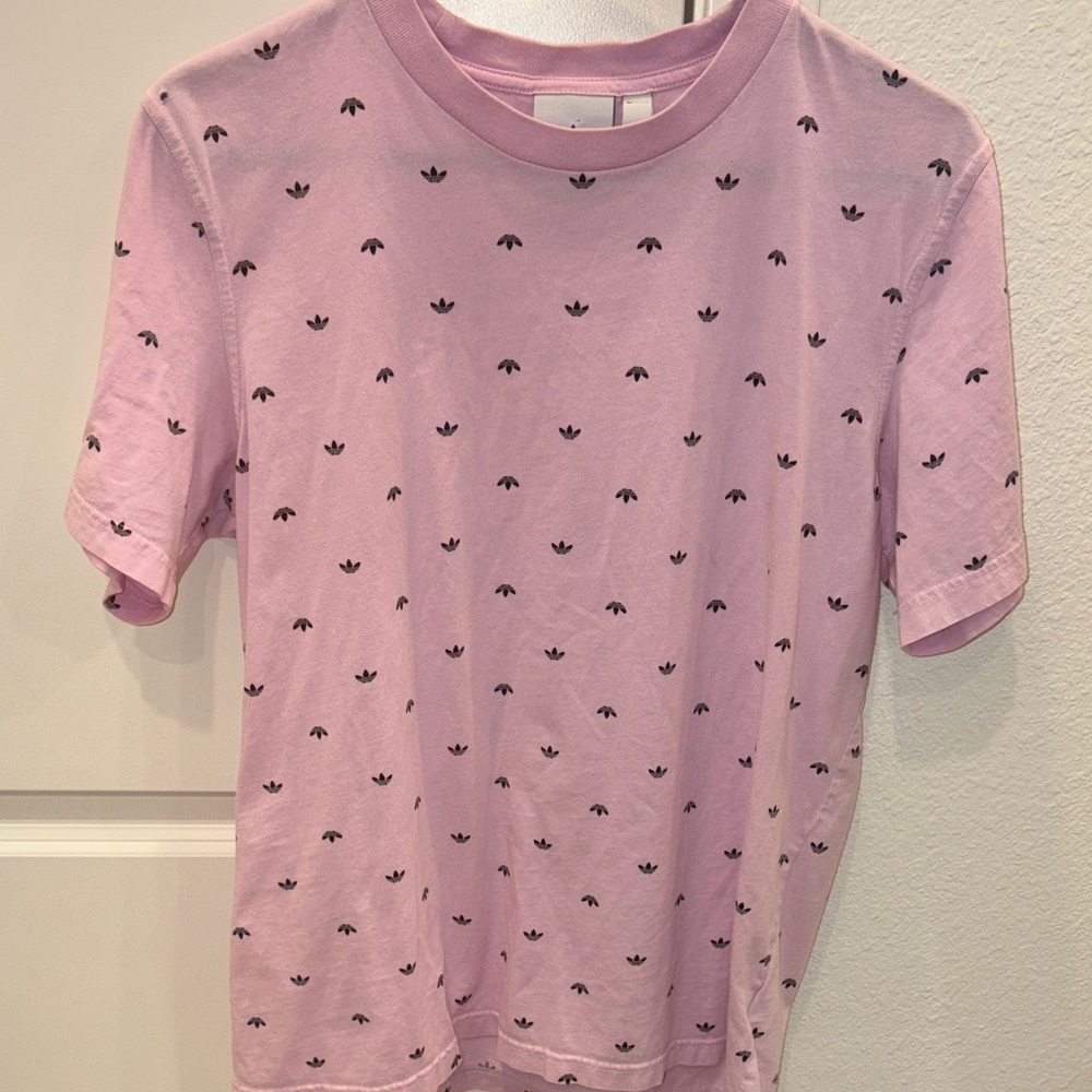 Adidas Kids Light Pink Logo Tee
